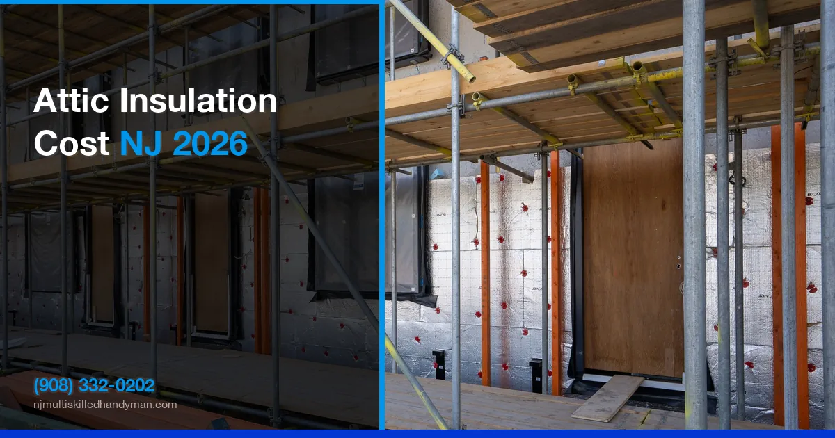 attic insulation cost benefits nj 2026 featured