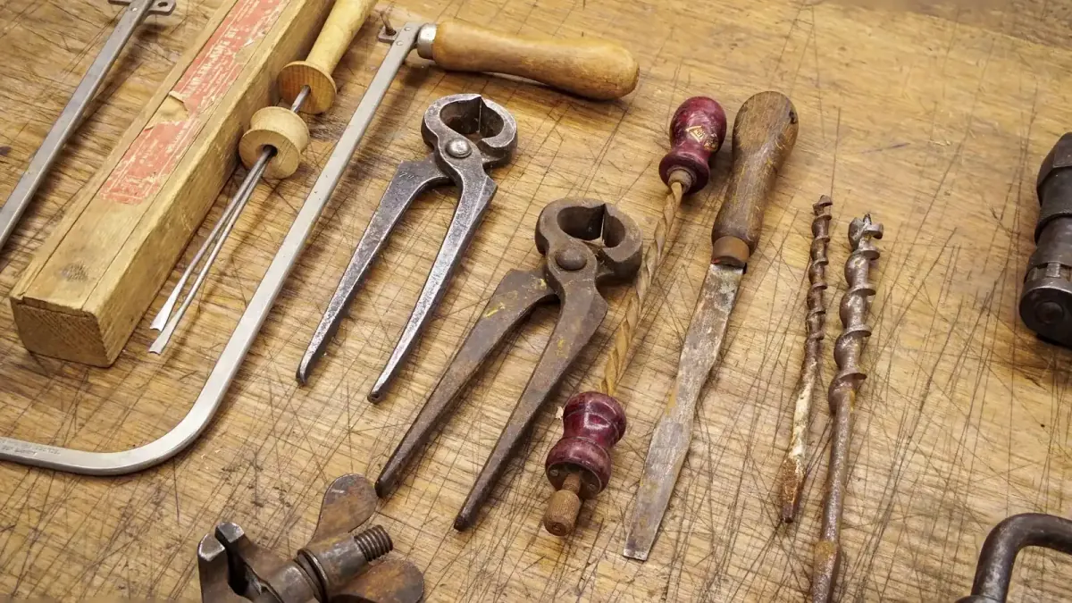 Assorted home-improvement tools