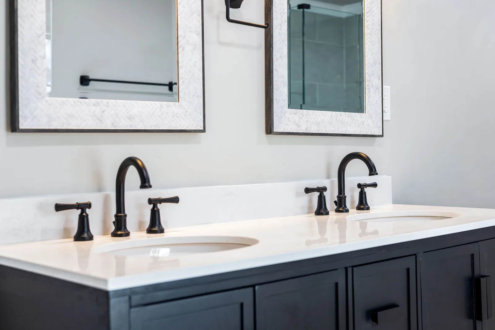 Bathroom vanity and sink