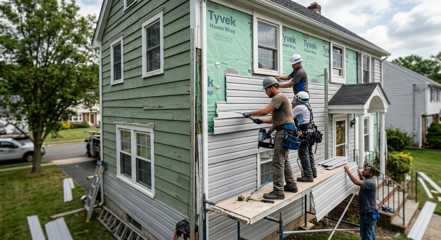 Can you install siding over old siding? - siding replacement cost manalapan nj 2026