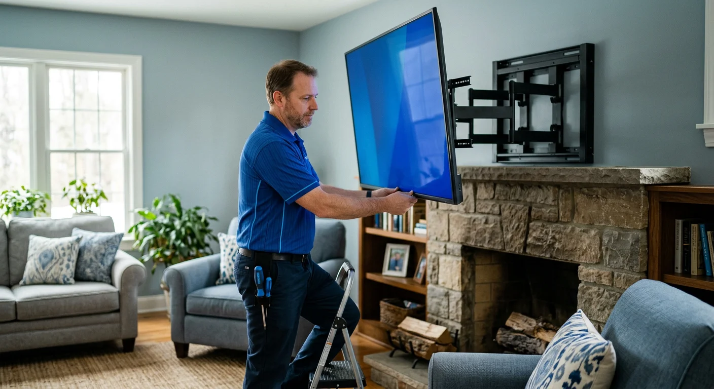 Common mistakes on NJ fireplace walls - tv mounting above fireplace nj 2026