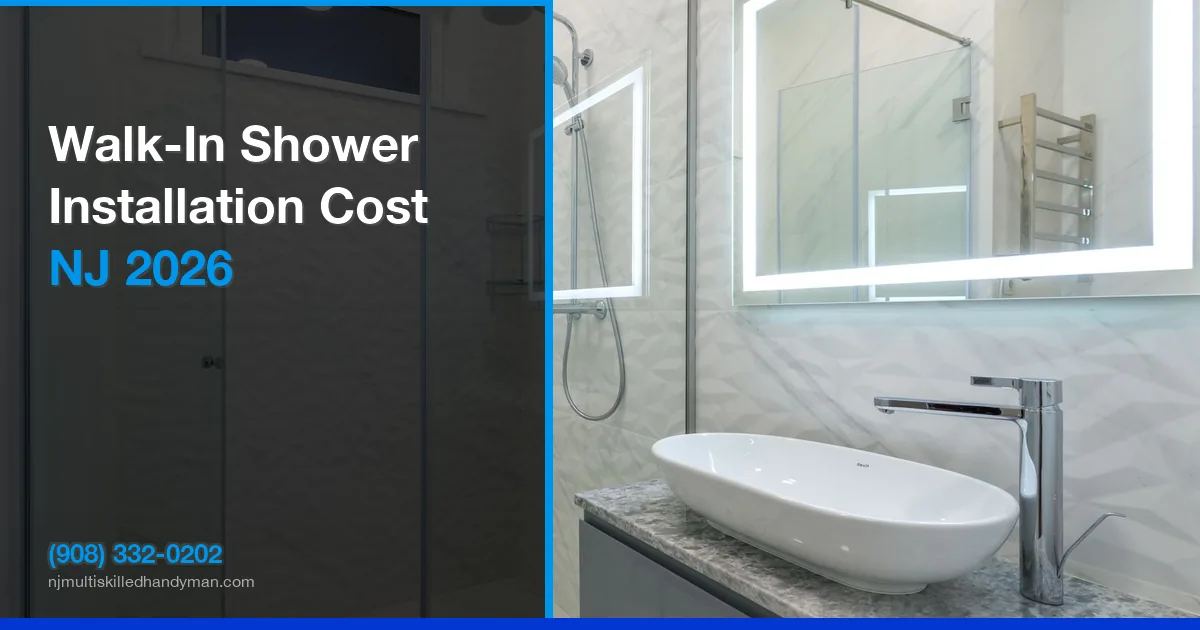 walk in shower installation cost monmouth county nj 2026 feature